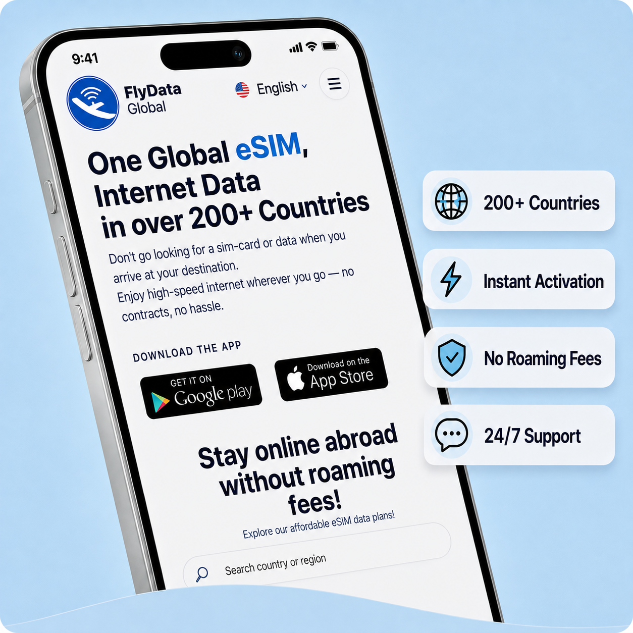 Instant eSIM activation